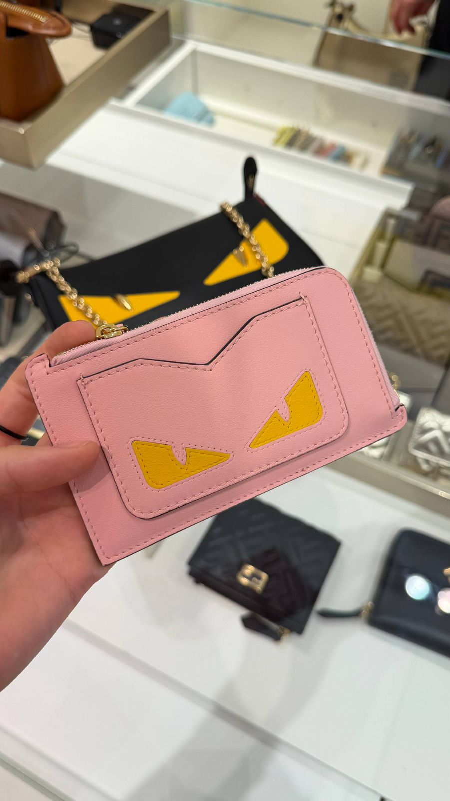 Fendi Bag Bugs Card Case