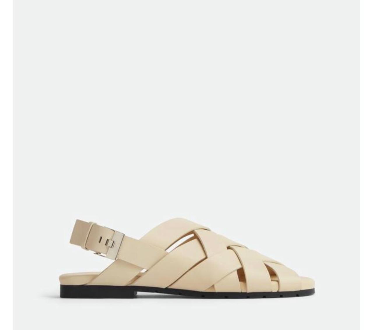 Woven Leather Sandals