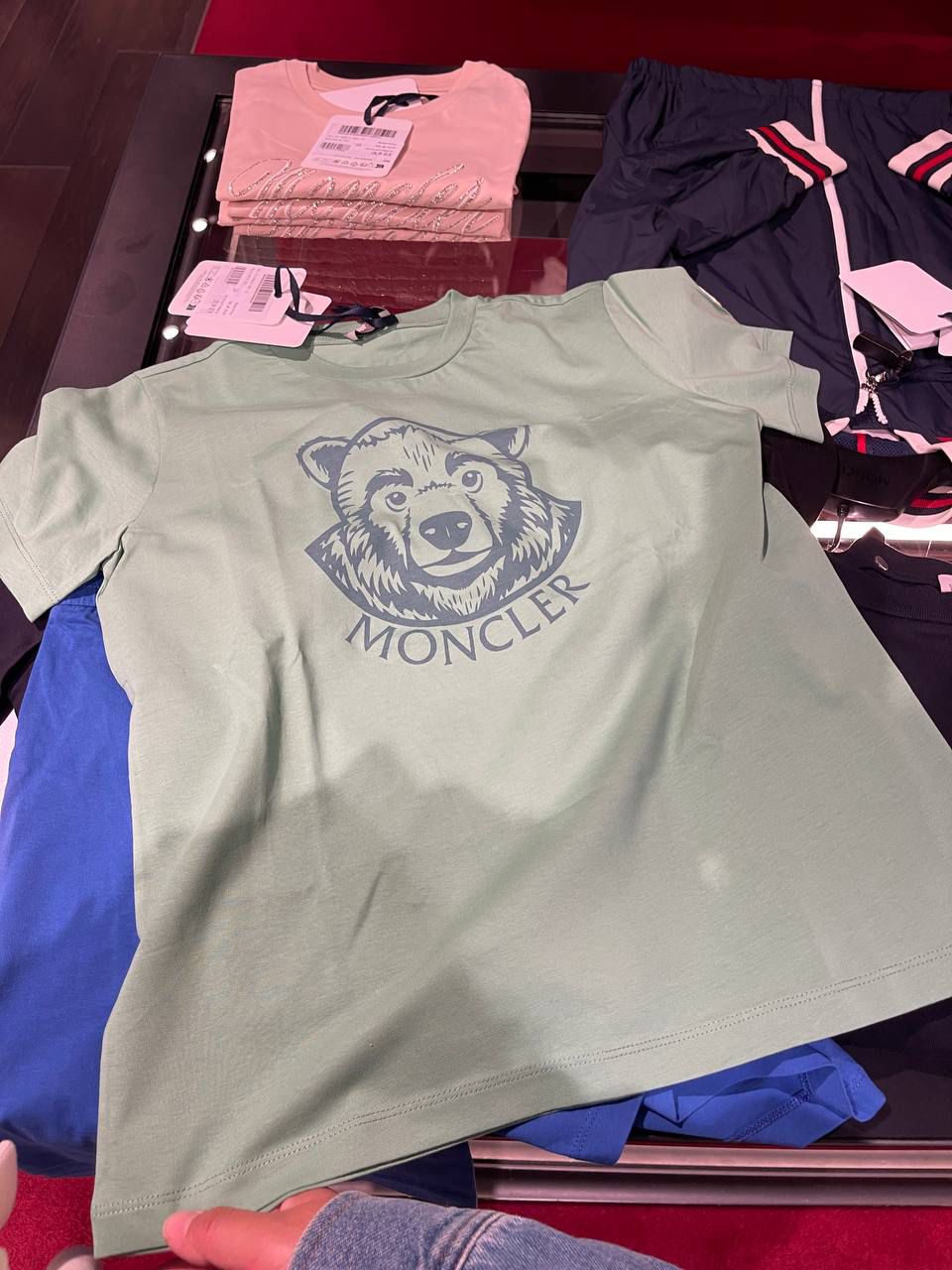 Moncler Bear Graphic T-Shirt
