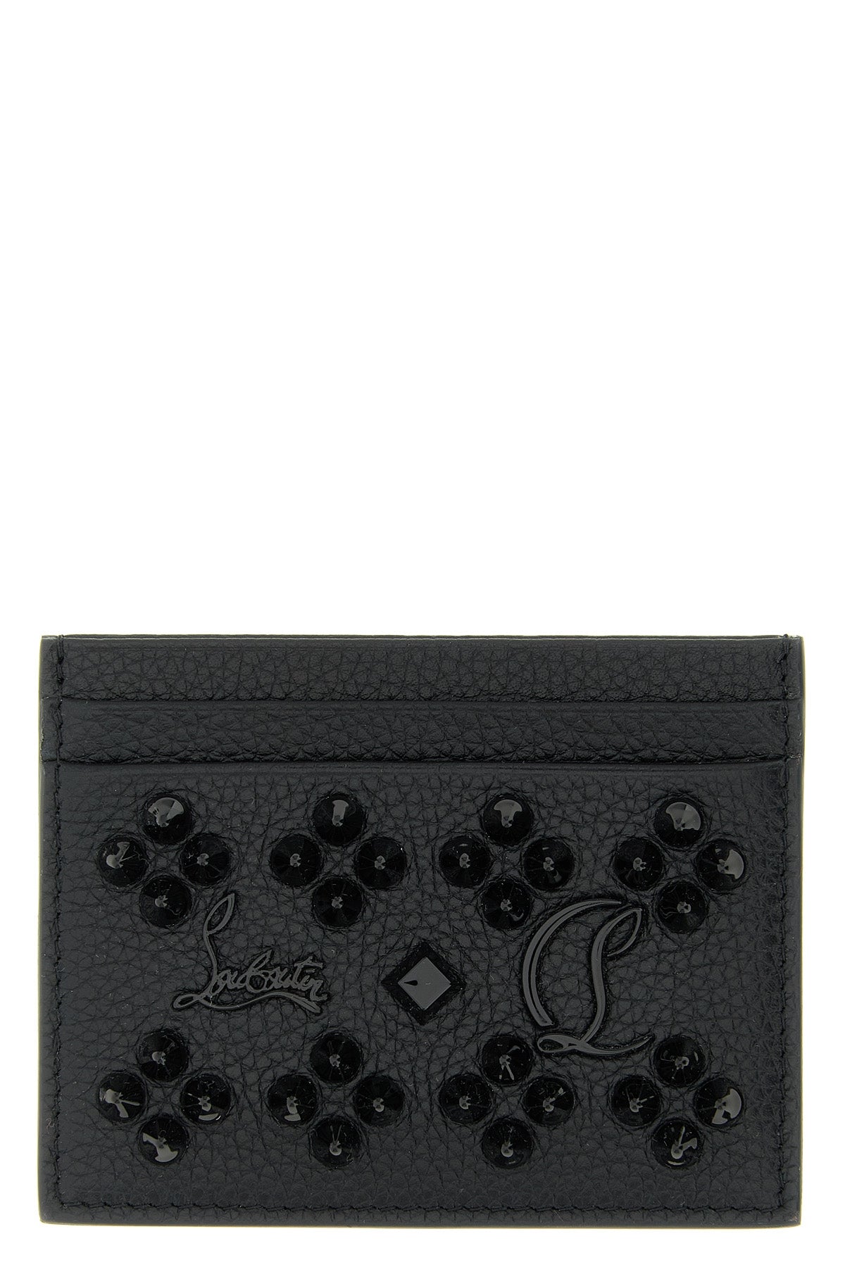 CHRISTIAN LOUBOUTIN 'Kios’ card holder For Women 100% calf leather (bos taurus)