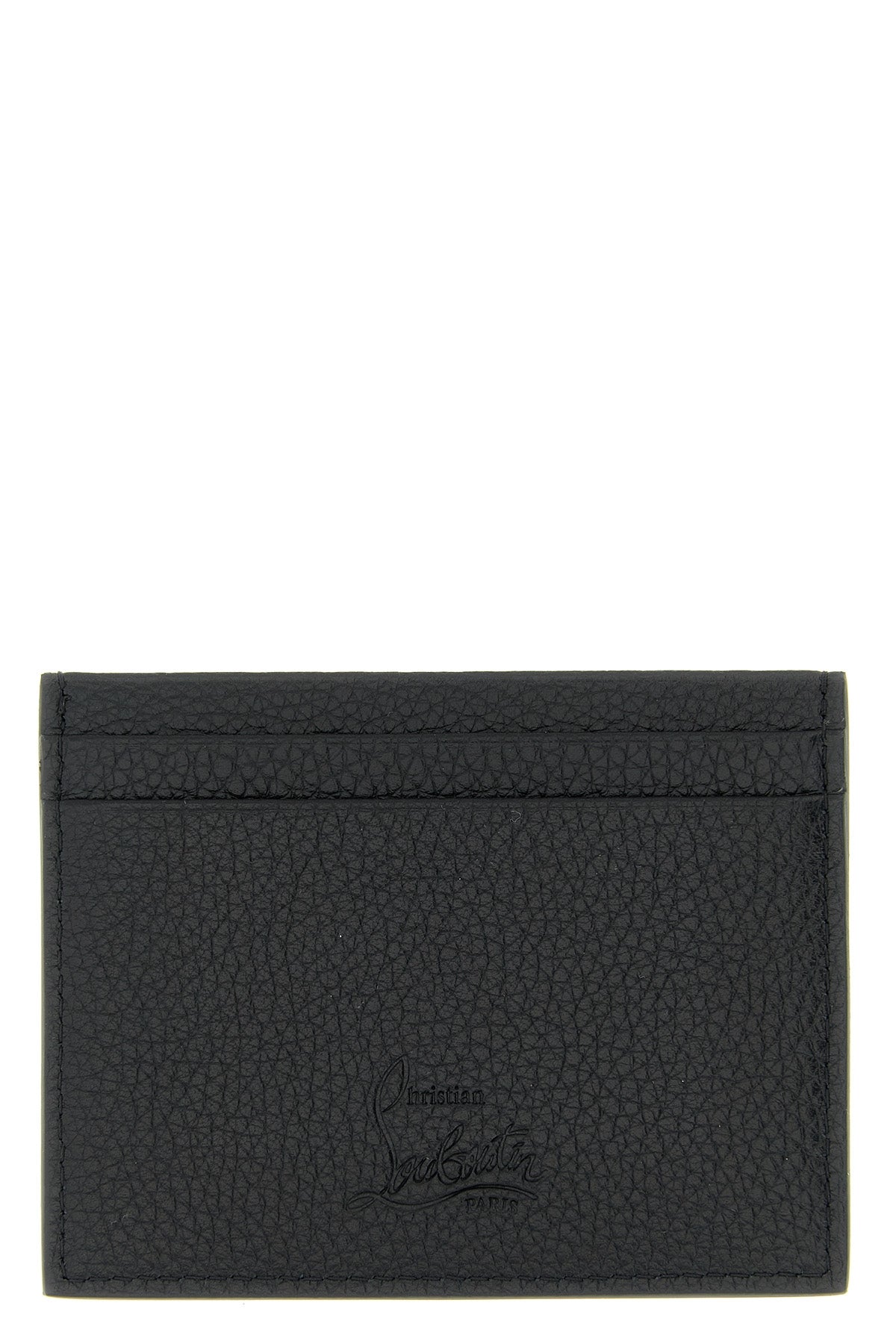 CHRISTIAN LOUBOUTIN 'Kios’ card holder For Women 100% calf leather (bos taurus)