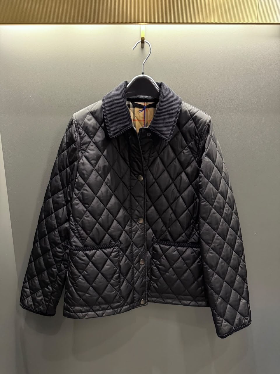 Diamond Quilted Jacket