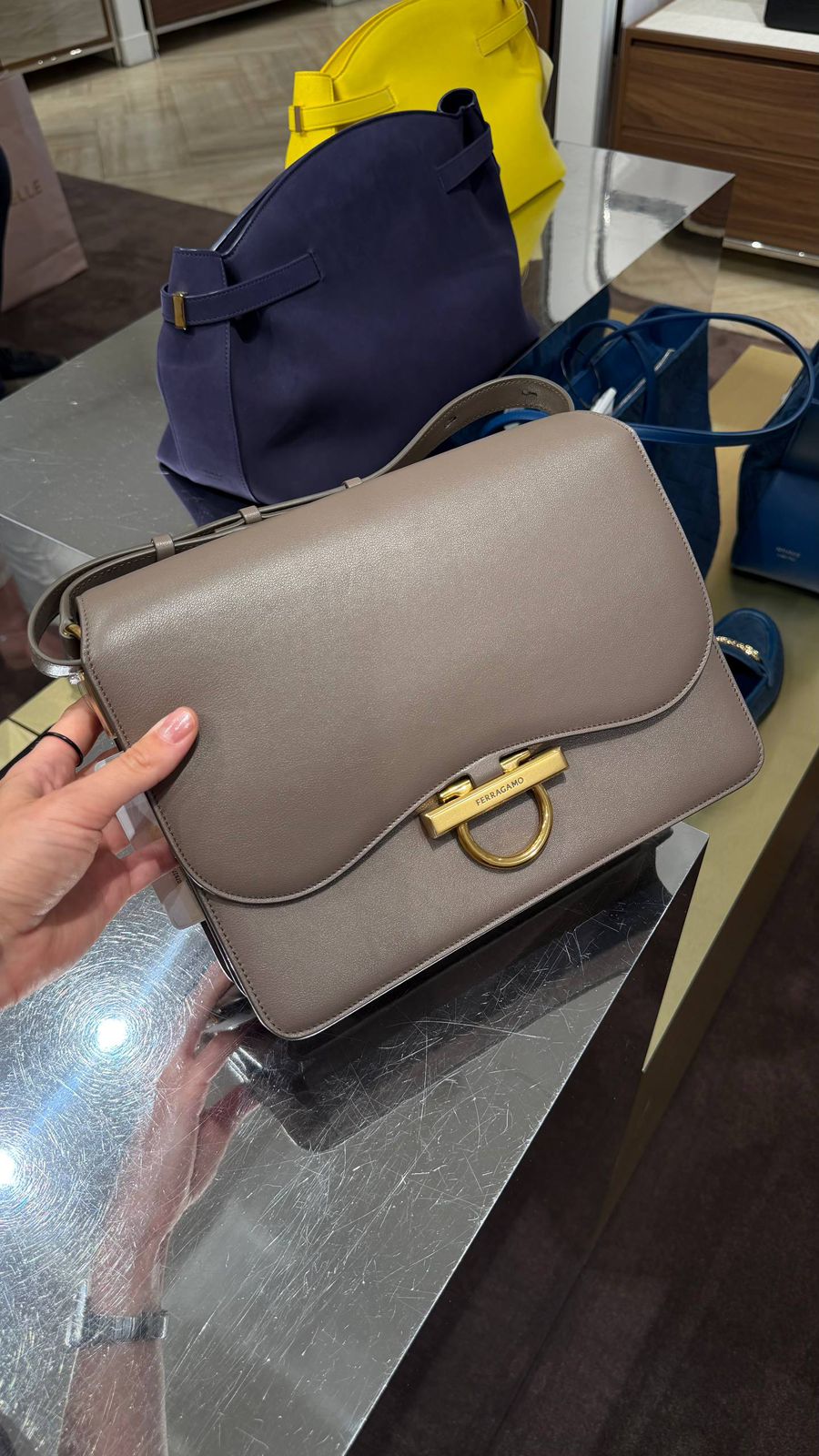 Ferragamo Hug Shoulder Bag