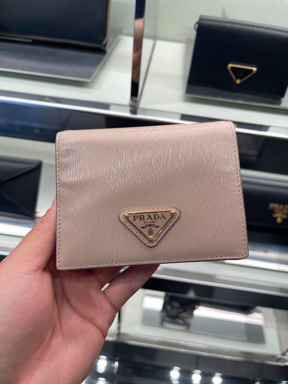 Small Saffiano Leather Wallet