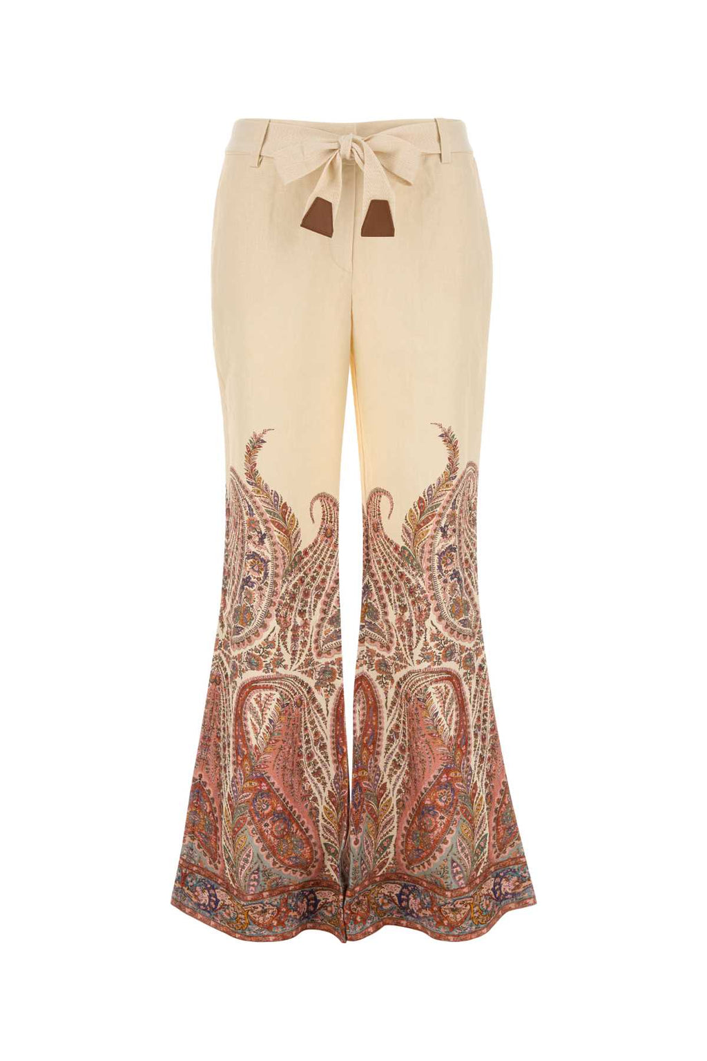 ZIMMERMANN RHIANNON FLARE PANT For Women Exterior: 100% Linen Lining: 100% Cotton