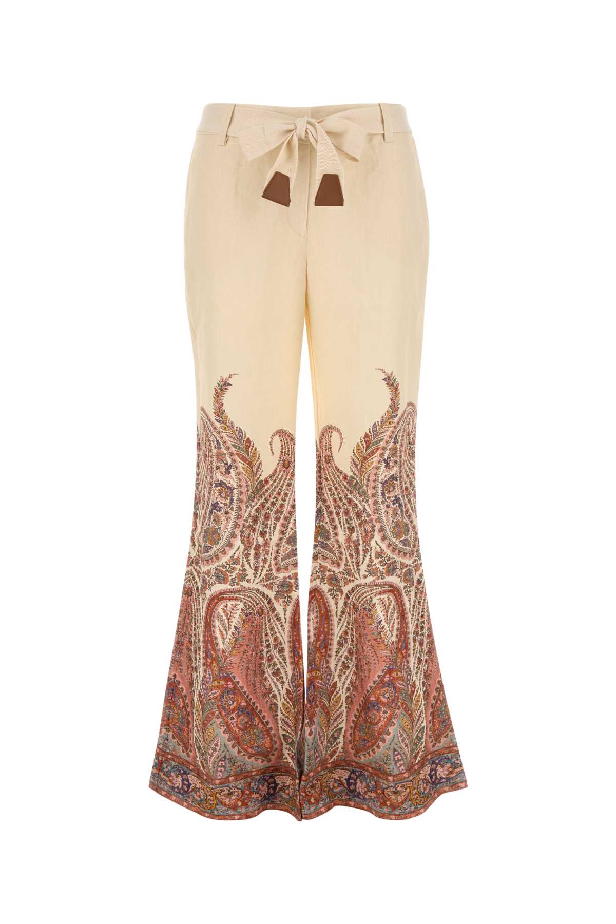 ZIMMERMANN RHIANNON FLARE PANT For Women Exterior: 100% Linen Lining: 100% Cotton