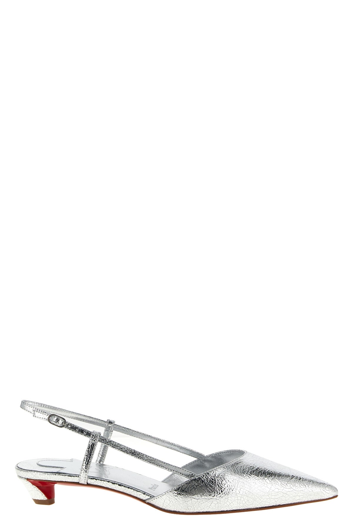 CHRISTIAN LOUBOUTIN 'Miss Z' slingback For Women 100% calfskin leather (Bos Taurus)