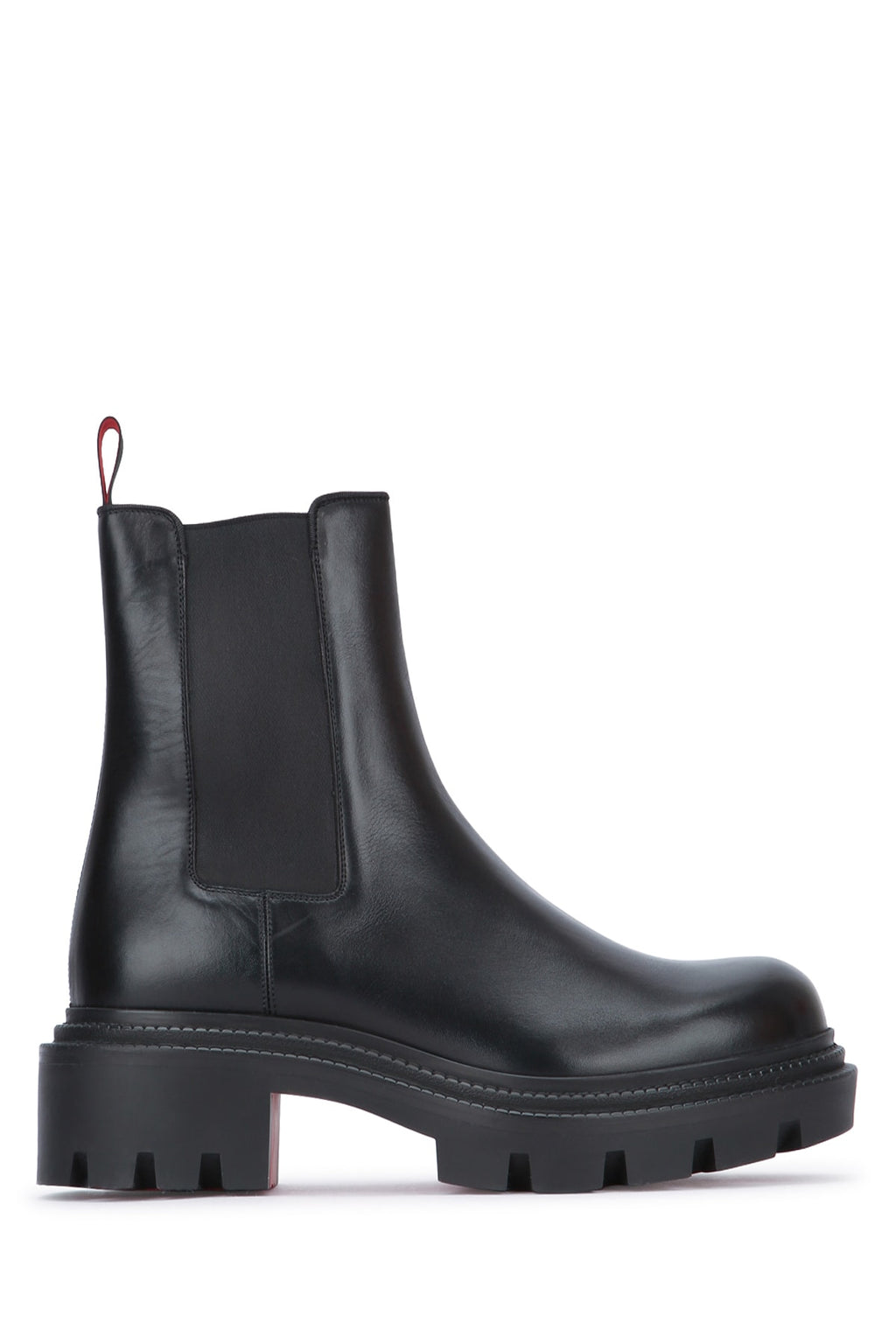 CHRISTIAN LOUBOUTIN DEVON COLLEGE FLAT CALF For Men 100% LEATHER / SOLE: CALF