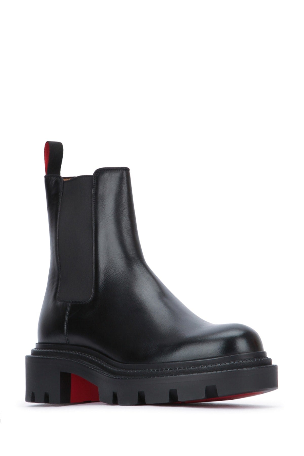 CHRISTIAN LOUBOUTIN DEVON COLLEGE FLAT CALF For Men 100% LEATHER / SOLE: CALF