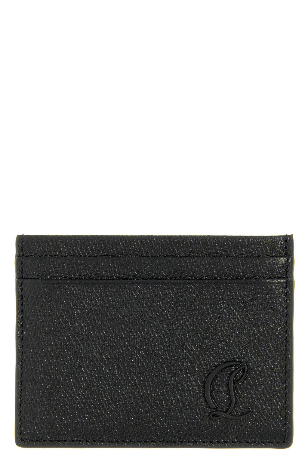 CHRISTIAN LOUBOUTIN 'Mooncrest' card holder For Men 100% calfskin leather (Bos Taurus)