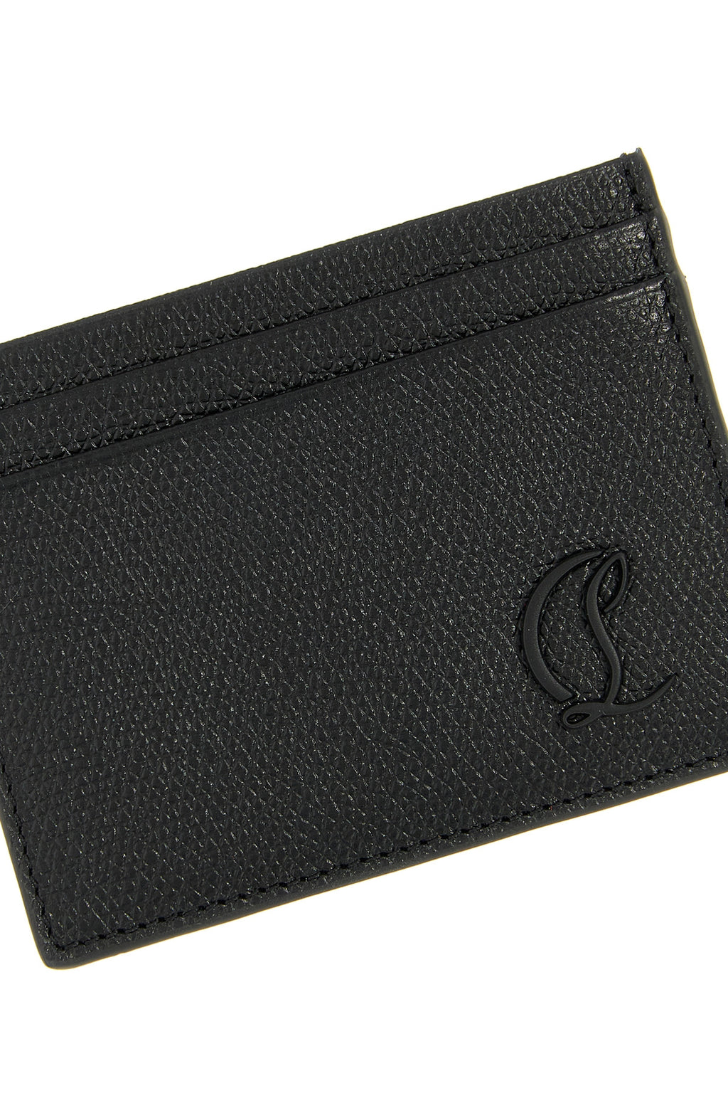 CHRISTIAN LOUBOUTIN 'Mooncrest' card holder For Men 100% calfskin leather (Bos Taurus)