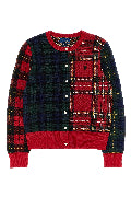 Scottish cardigan and top set