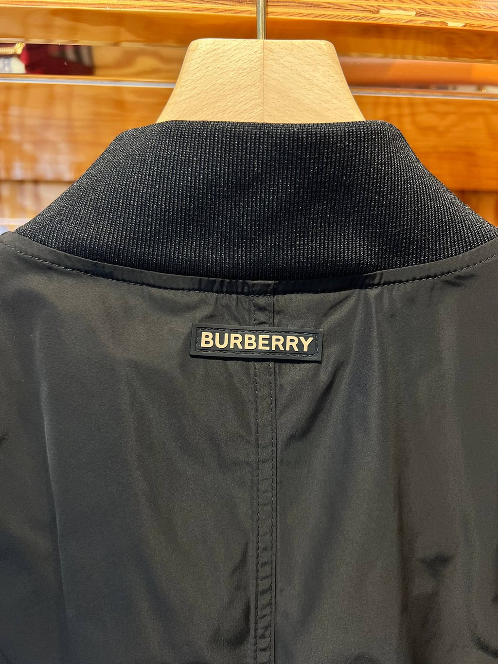 Nylon Bomber Jacket