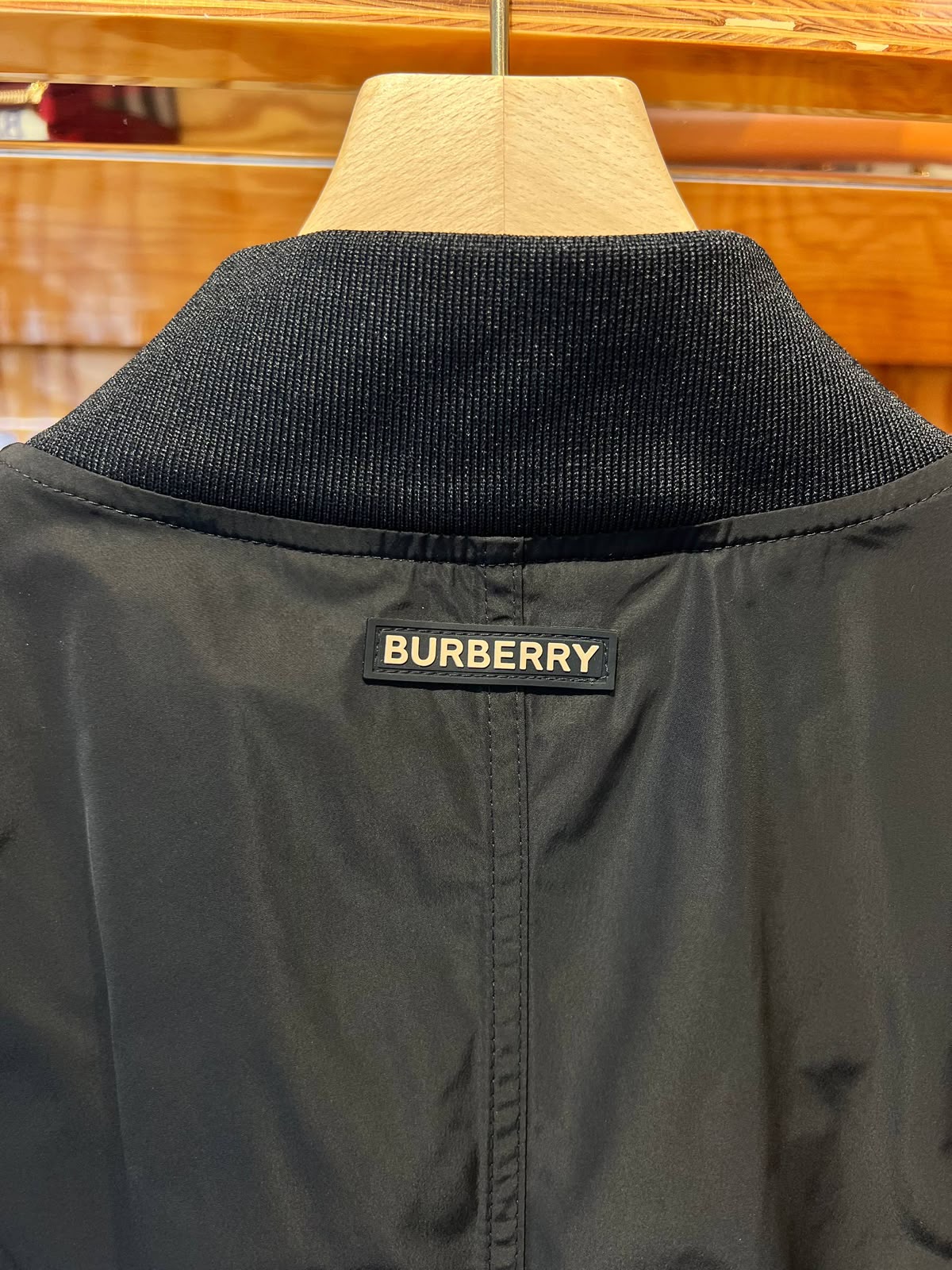 Nylon Bomber Jacket