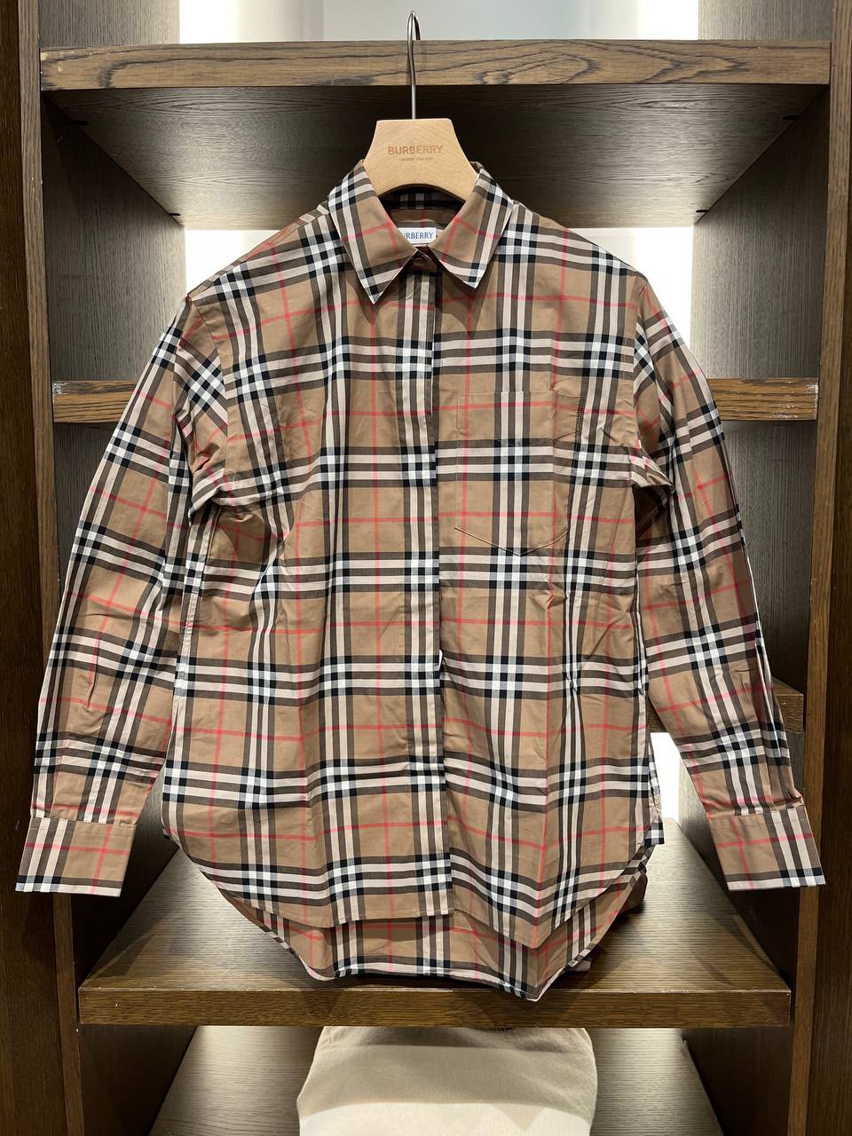 Vintage Check Cotton Shirt