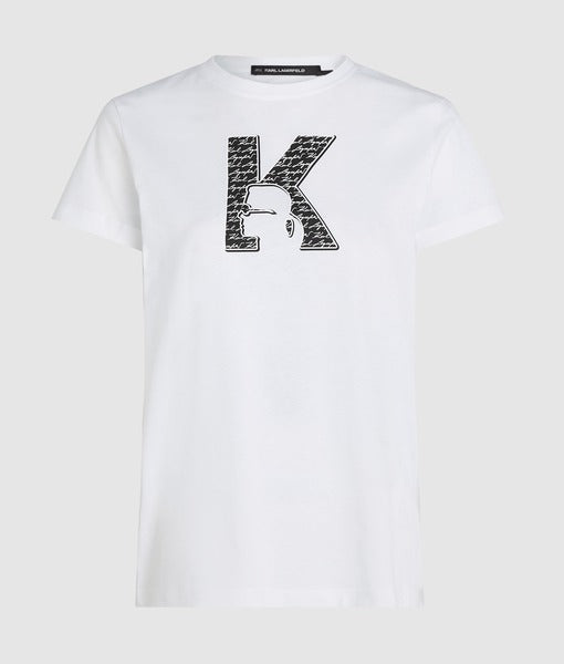 K/Ikonik Karl Logo T-Shirt
