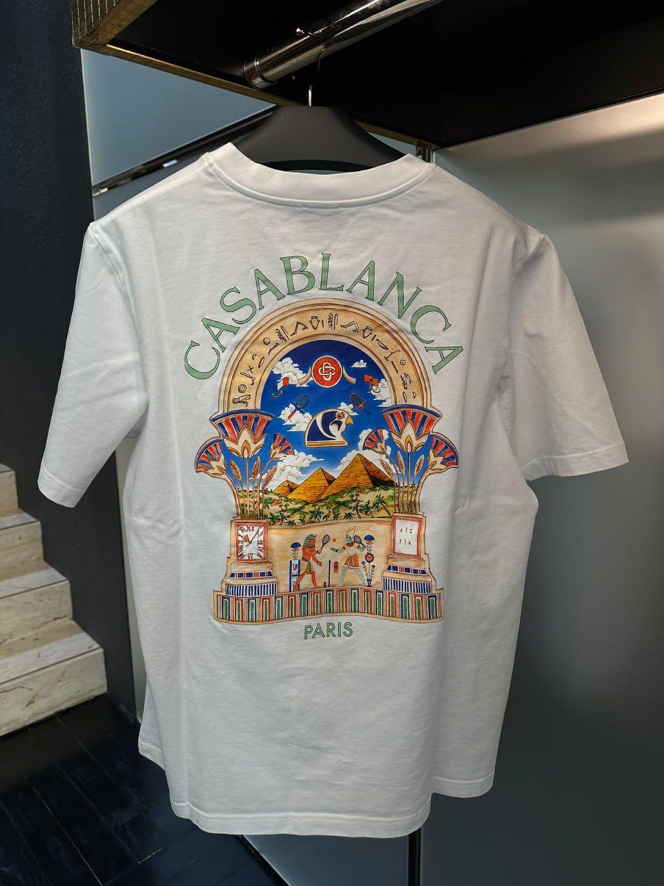 Egyptian Tennis Graphic T-Shirt