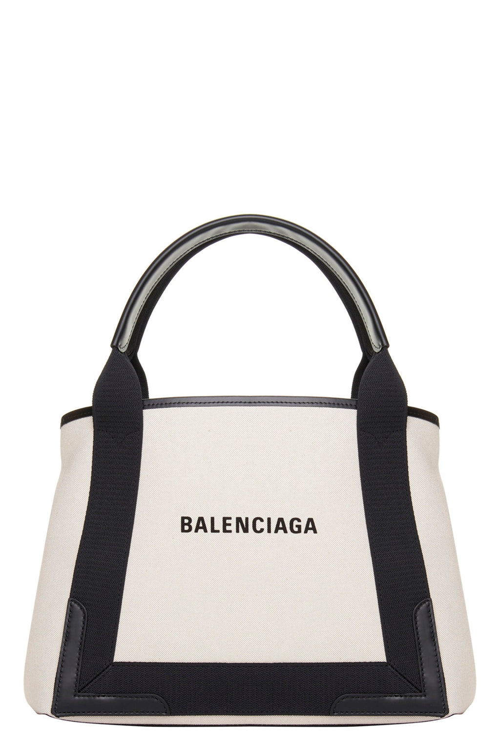 BALENCIAGA 'Navy cabas' small shopping bag For Women 100% CANVAS