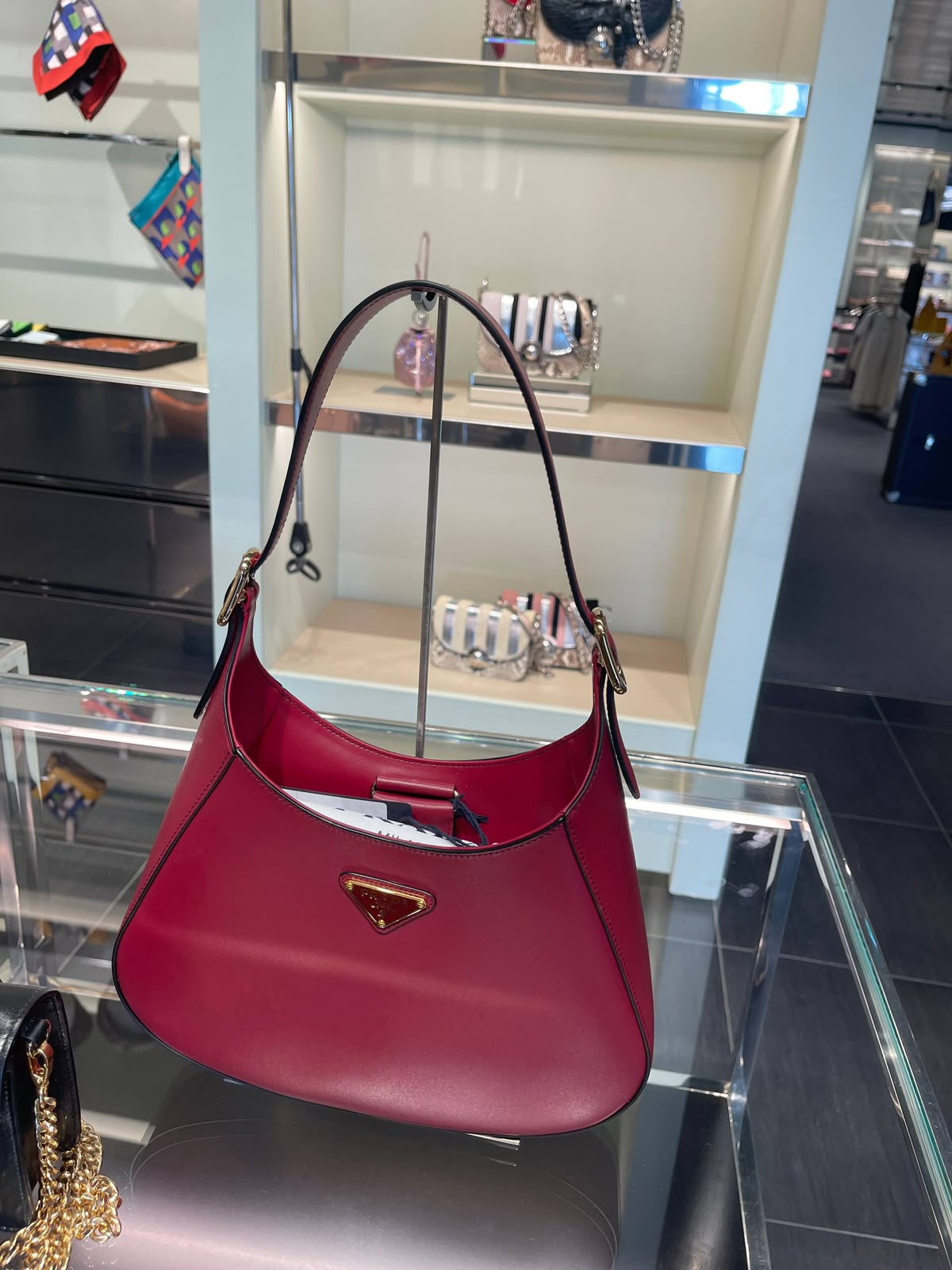 Moon Padded Nappa Leather Bag