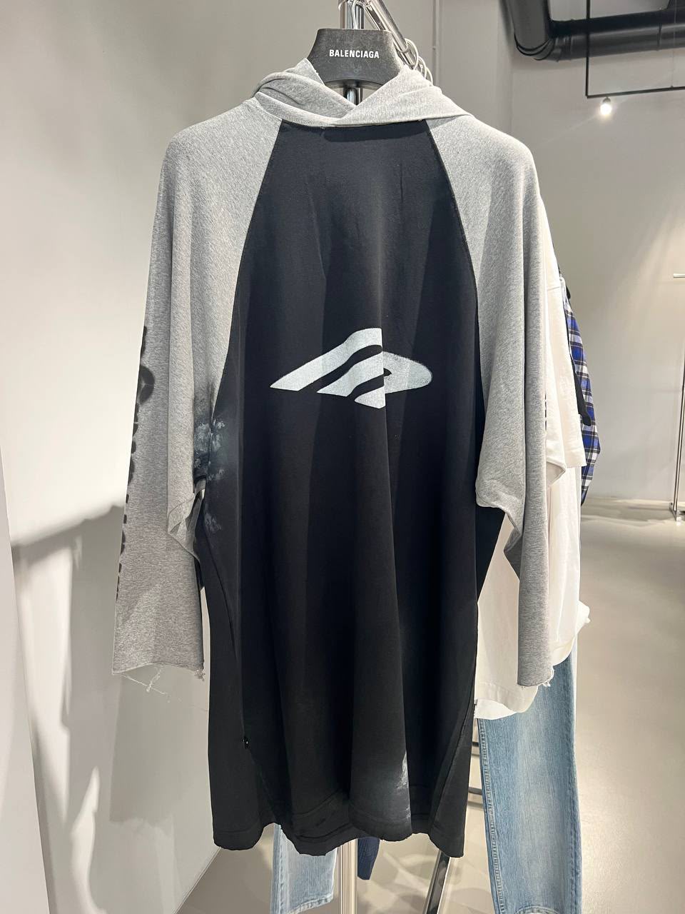 Racing Logo Raglan Hoodie