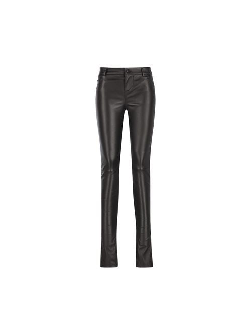 Pantalone in Pelle Leggera Stretch
