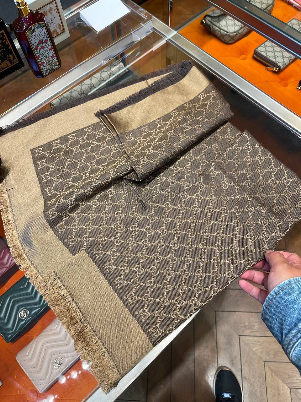 GG Jacquard Scarf