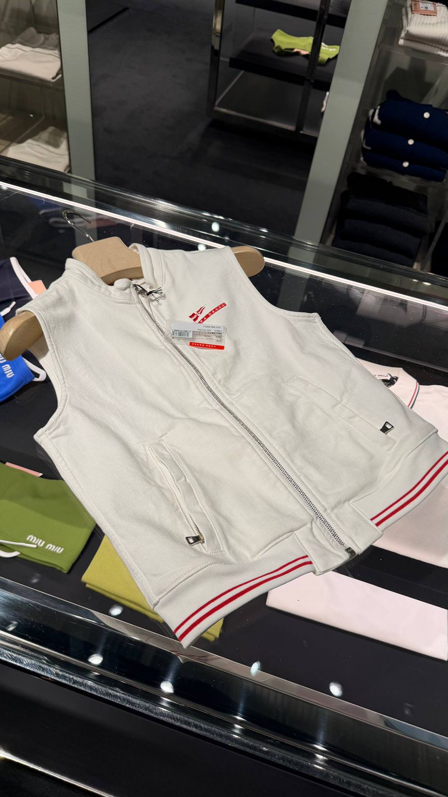 Luna Rossa Pirelli technical fabric vest