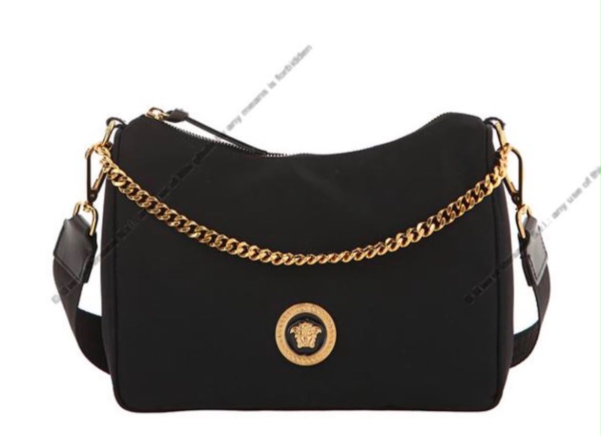 La Medusa Nylon Shoulder Bag