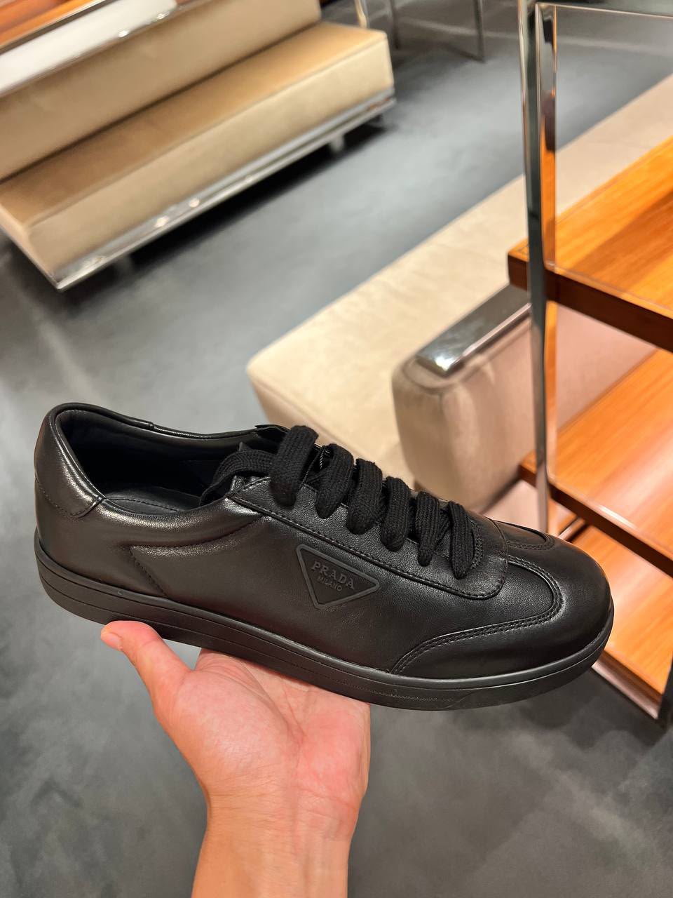 Downtown Leather Sneakers