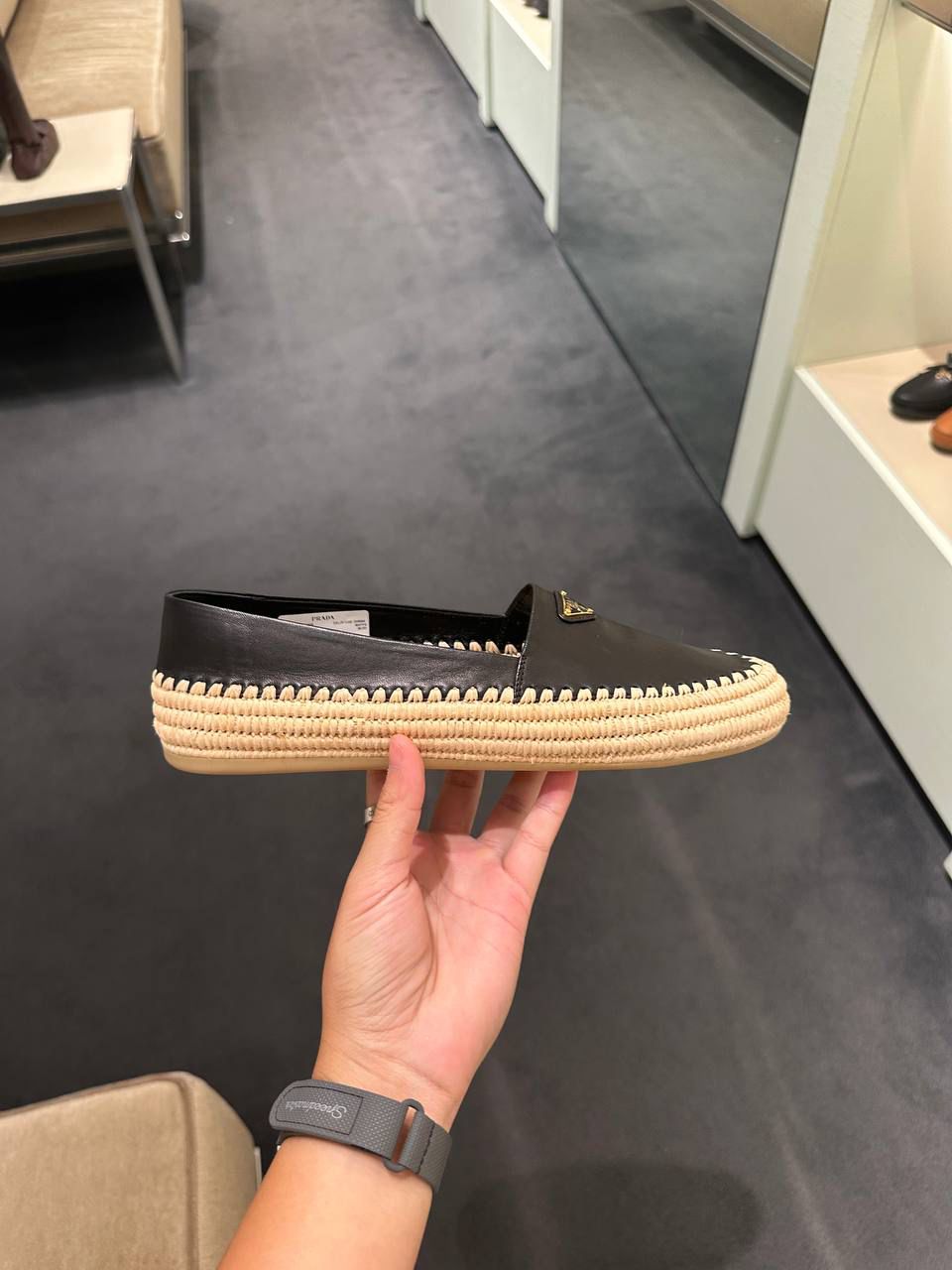 Leather Espadrilles