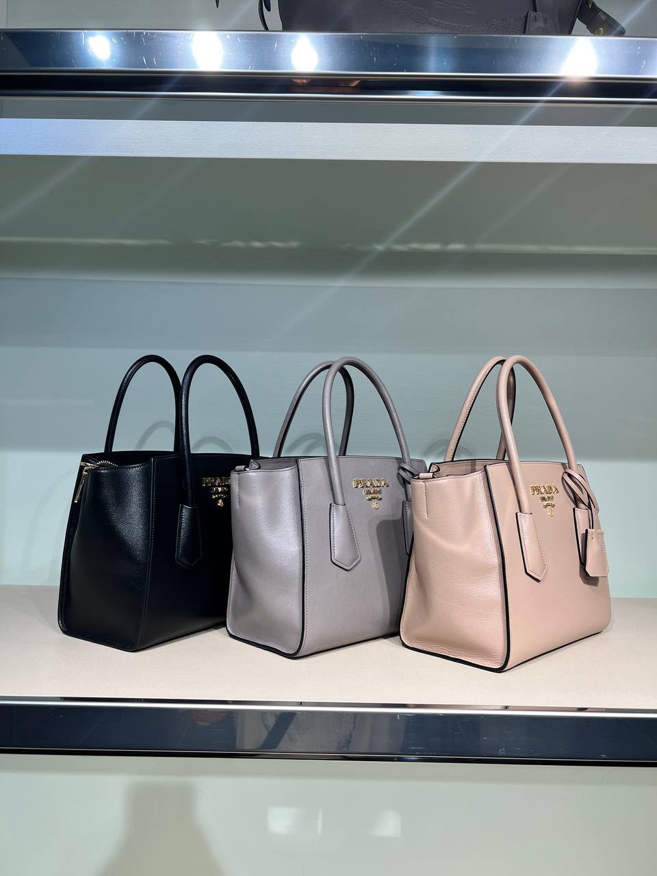 Small Leather Tote Bag