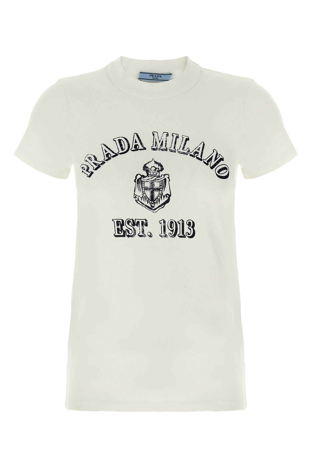 PRADA Vintage logo T-shirt For Women 100% cotton