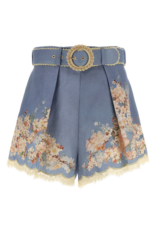 ZIMMERMANN 'Cascadian Tuck' shorts For Women 100% linen