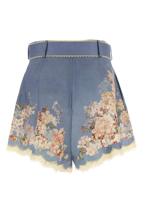 ZIMMERMANN 'Cascadian Tuck' shorts For Women 100% linen