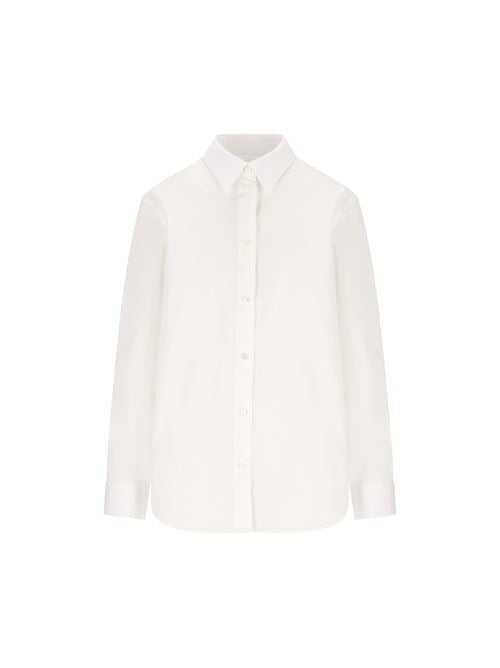 Camicia formale in popeline di cotone