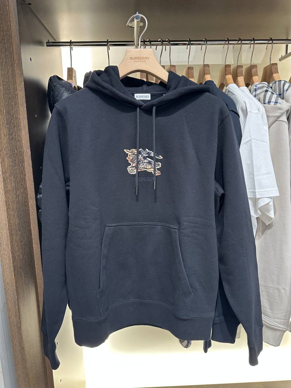 Equestrian Knight Design Cotton Hoodie