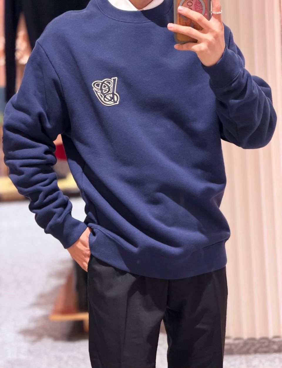Embroidered Logo Sweatshirt