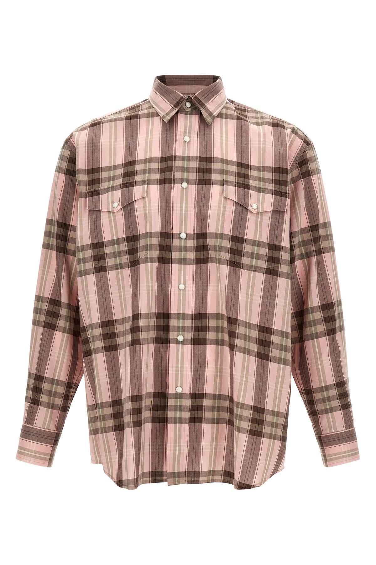 Cotton and silk shirt
