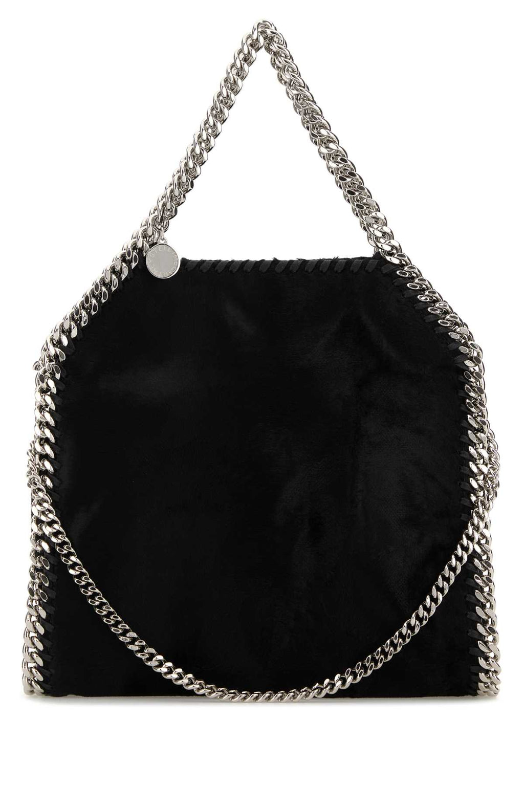 STELLA MCCARTNEY Falabella Mini Bag Brushed Velvet For Women F: 100% POLYESTER T1: 36% VISCOSE 64% COTTON T2: 100% POLYESTER