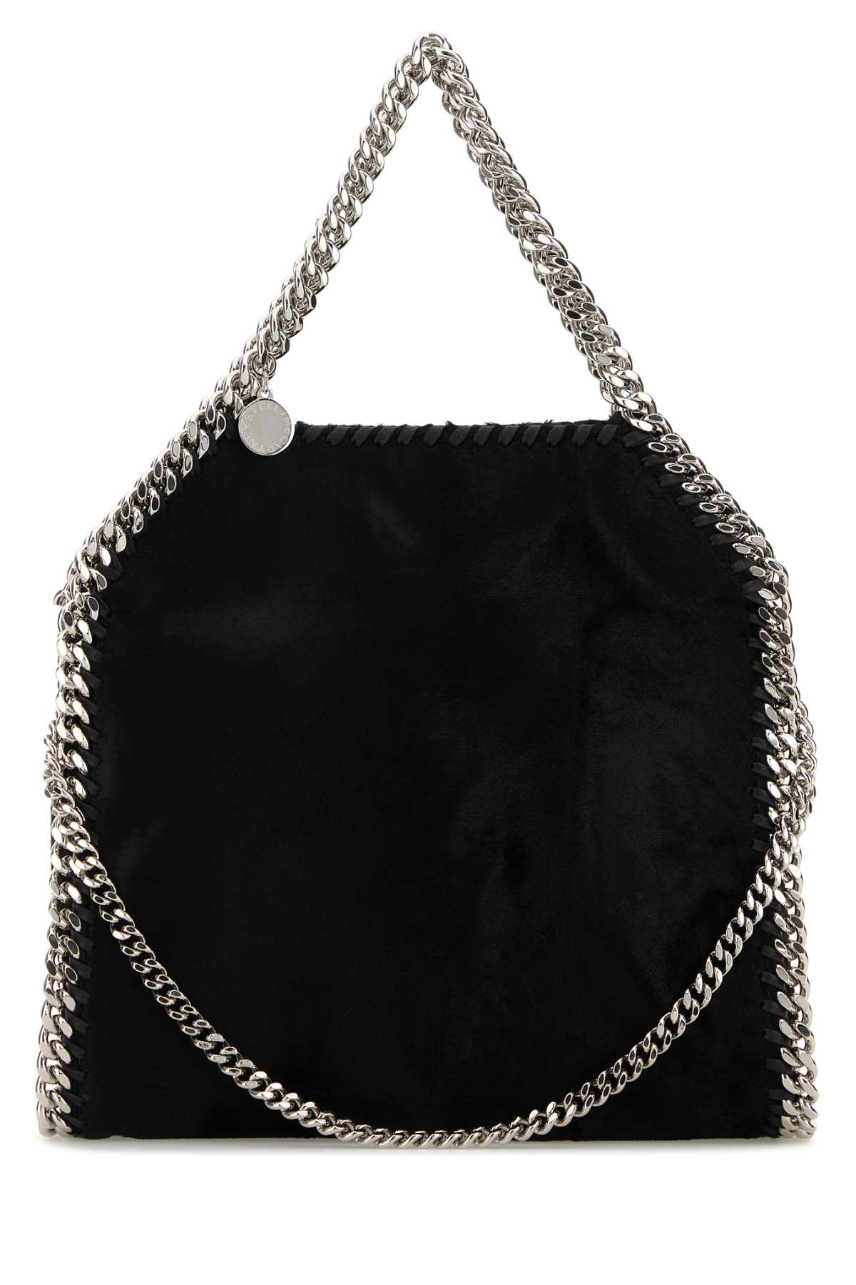 STELLA MCCARTNEY Falabella Mini Bag Brushed Velvet For Women F: 100% POLYESTER T1: 36% VISCOSE 64% COTTON T2: 100% POLYESTER