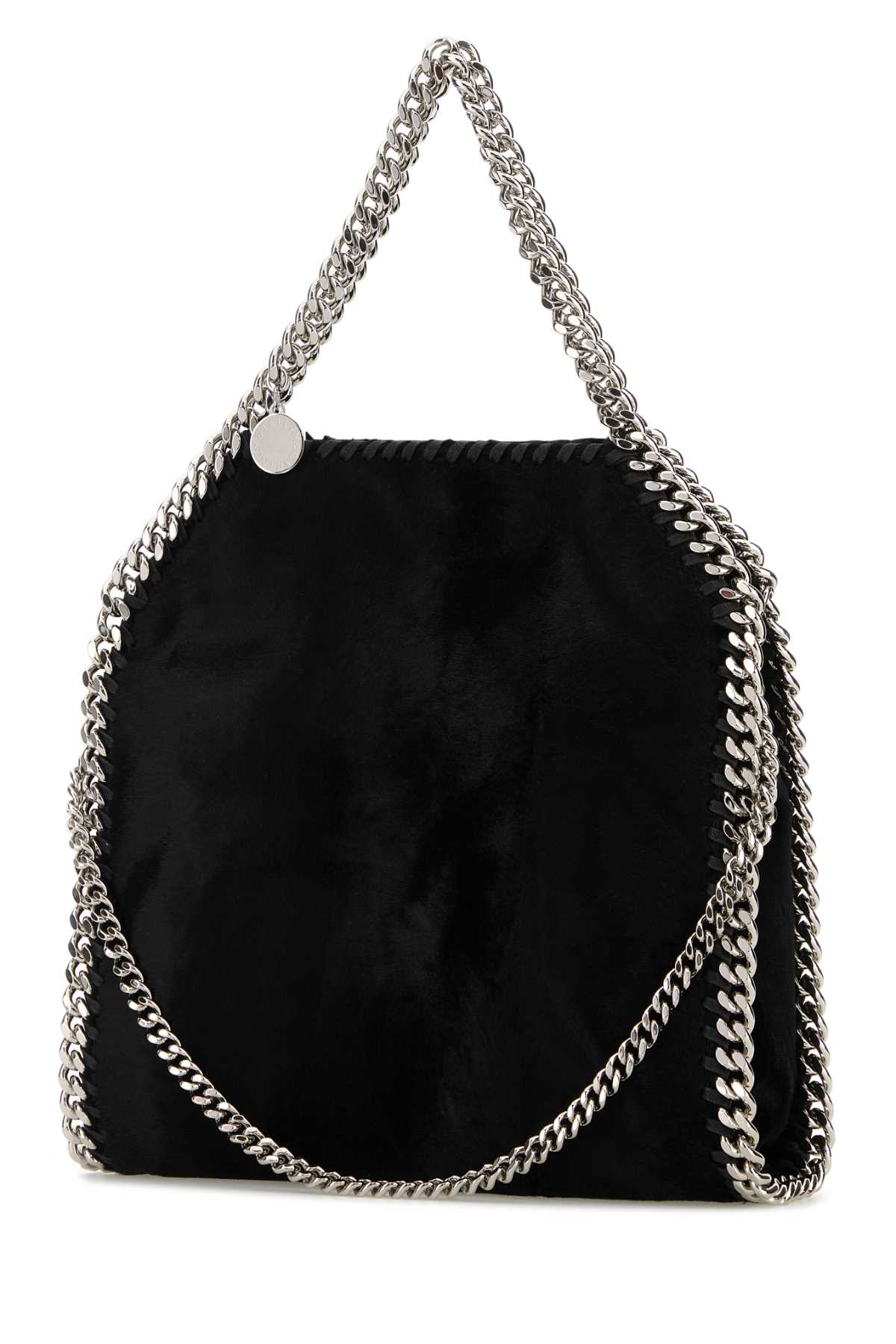 STELLA MCCARTNEY Falabella Mini Bag Brushed Velvet For Women F: 100% POLYESTER T1: 36% VISCOSE 64% COTTON T2: 100% POLYESTER