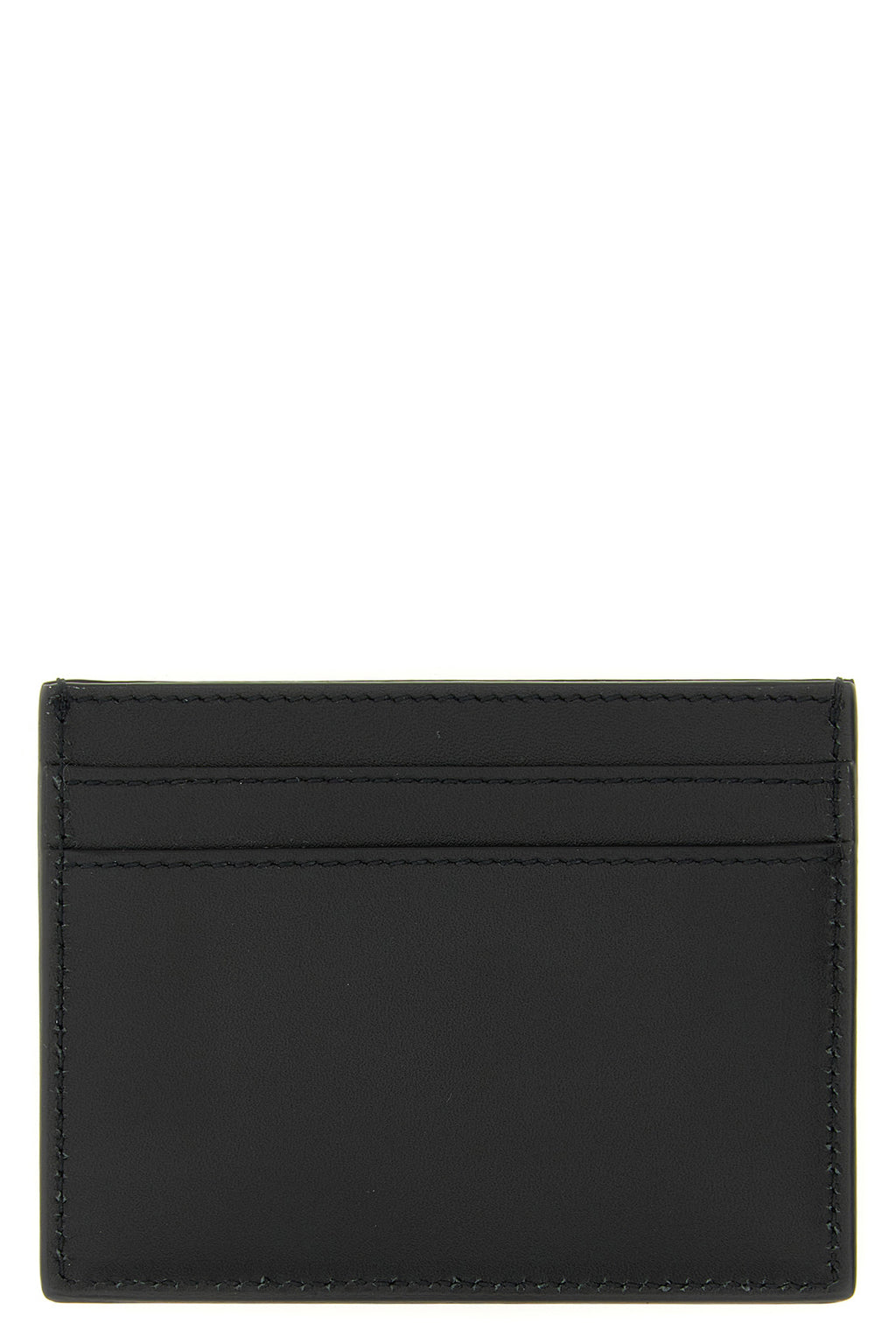 SAINT LAURENT Logo card holder For Men 100% calf leather