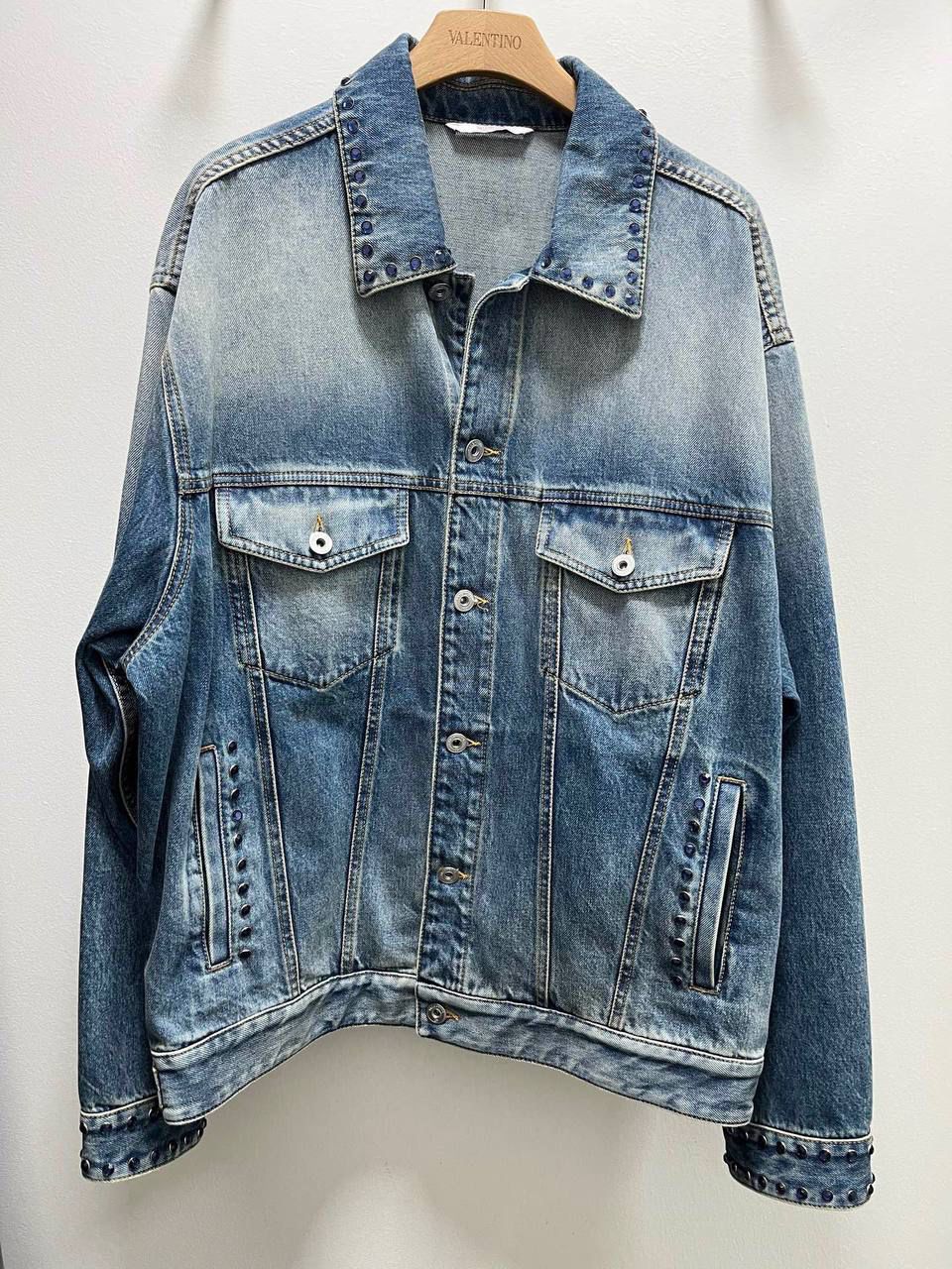Denim Jacket with Studs