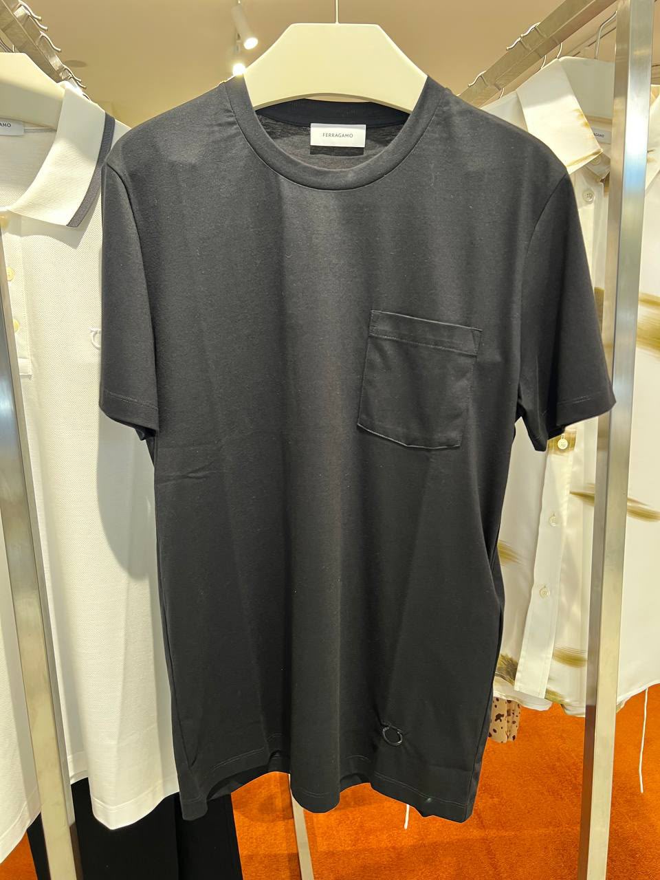 Cotton T-shirt with pocket