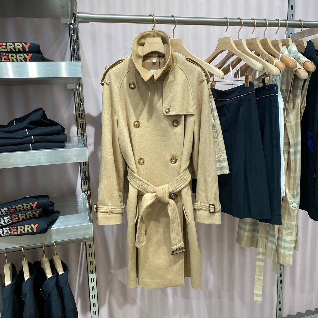 Wool Cashmere Trench Coat
