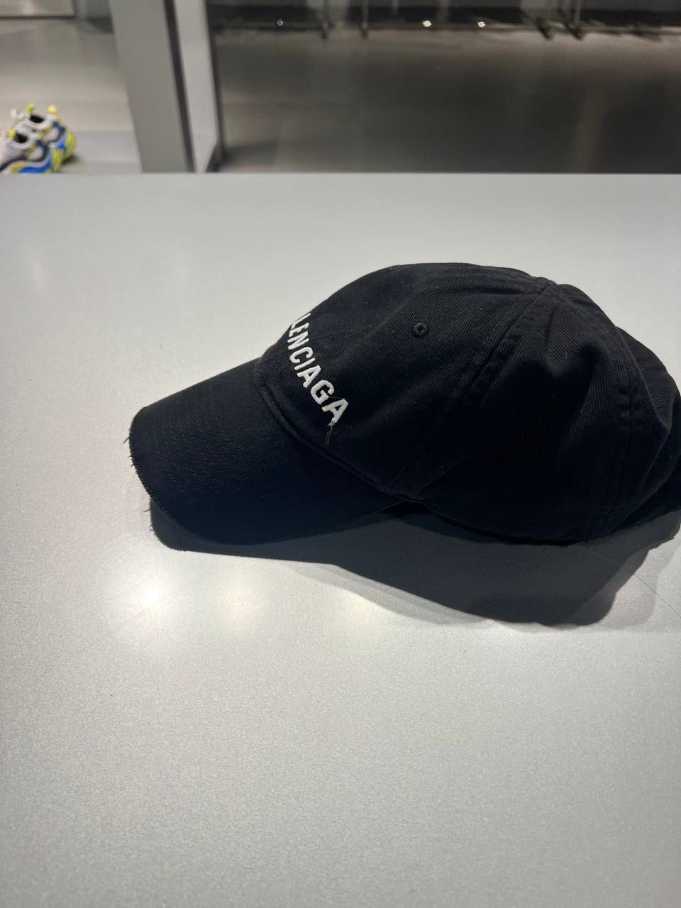 Logo-Embroidered Distressed Cotton-Twill Baseball Cap