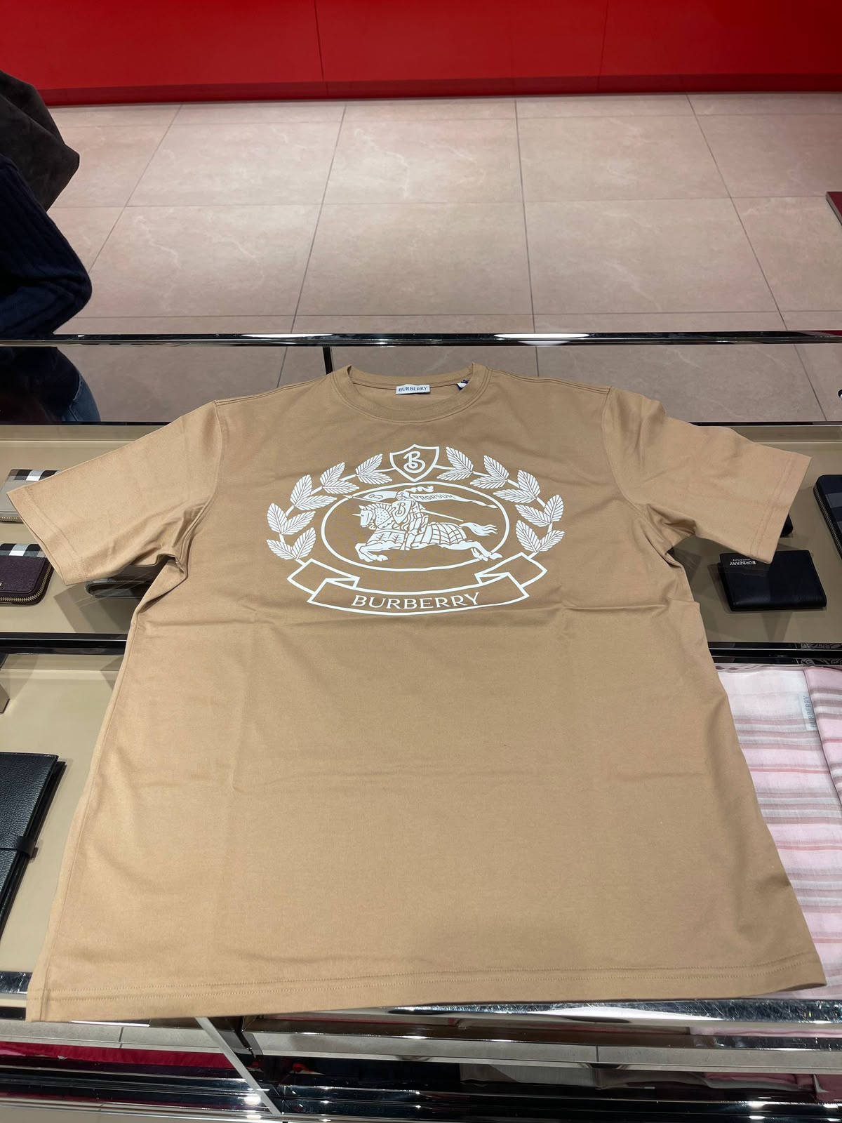 Equestrian Knight Design Cotton T-shirt