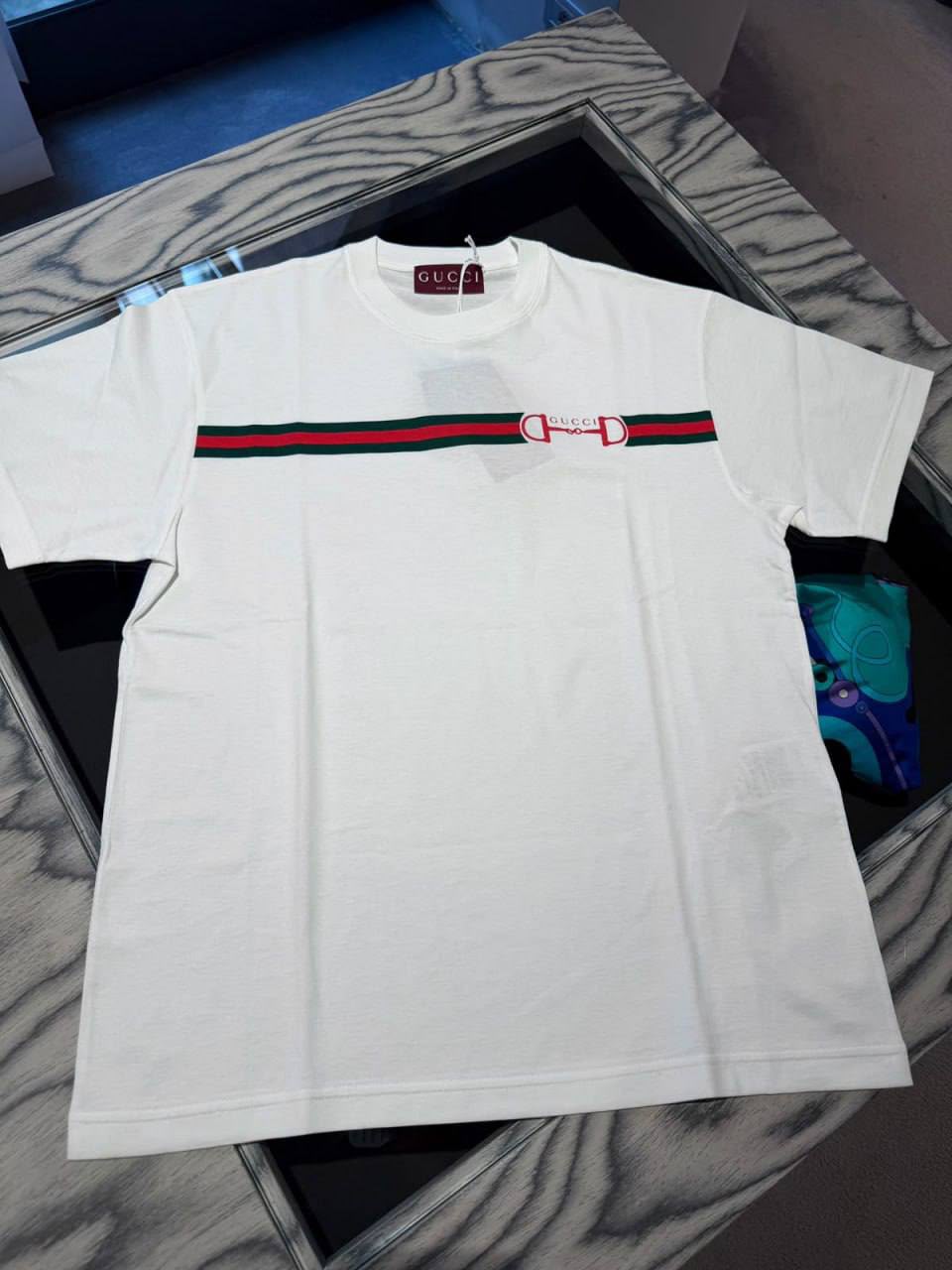 Horsebit Web Stripe T-shirt