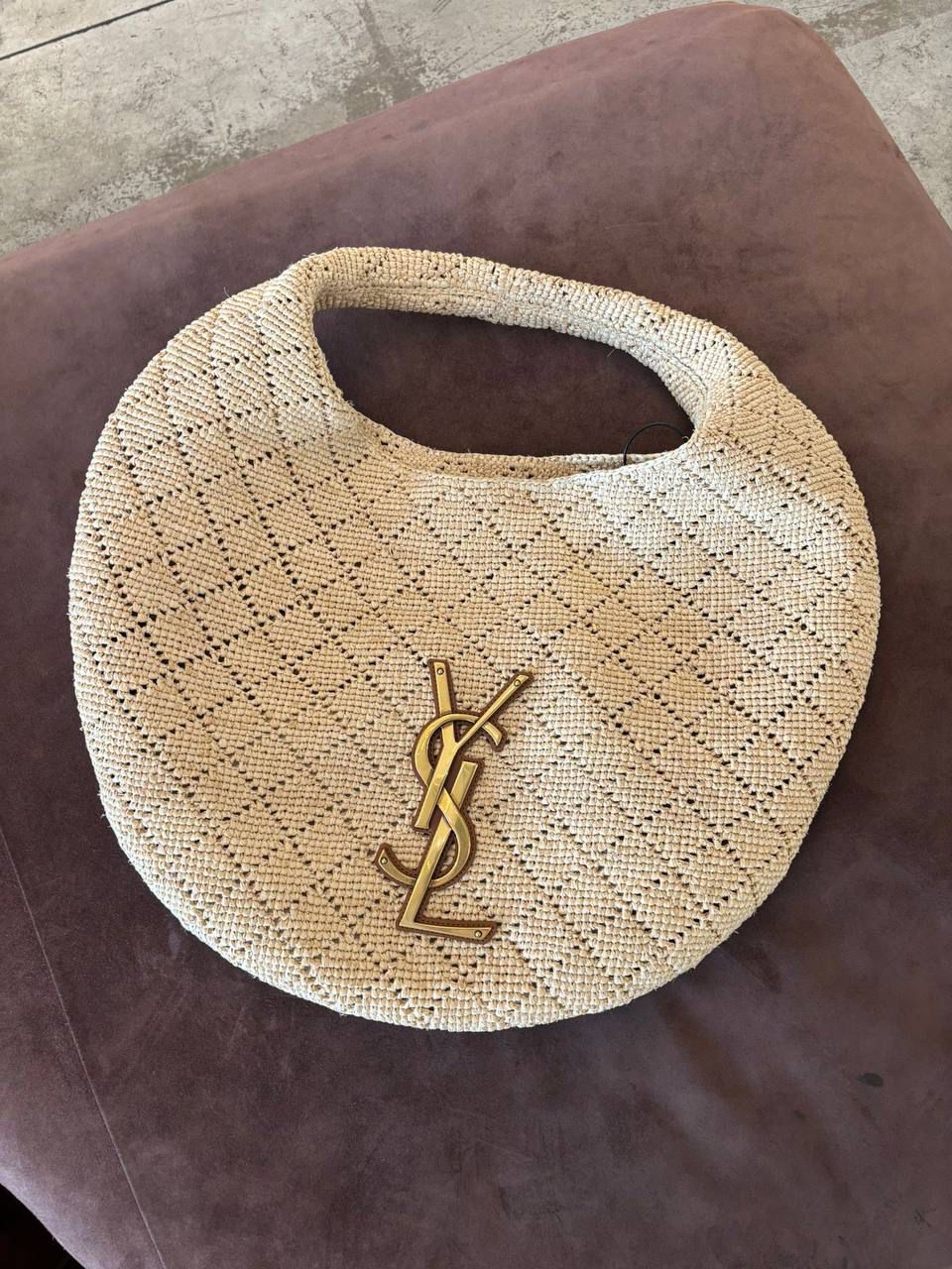 Icare Maxi Shopping Bag in Raffia