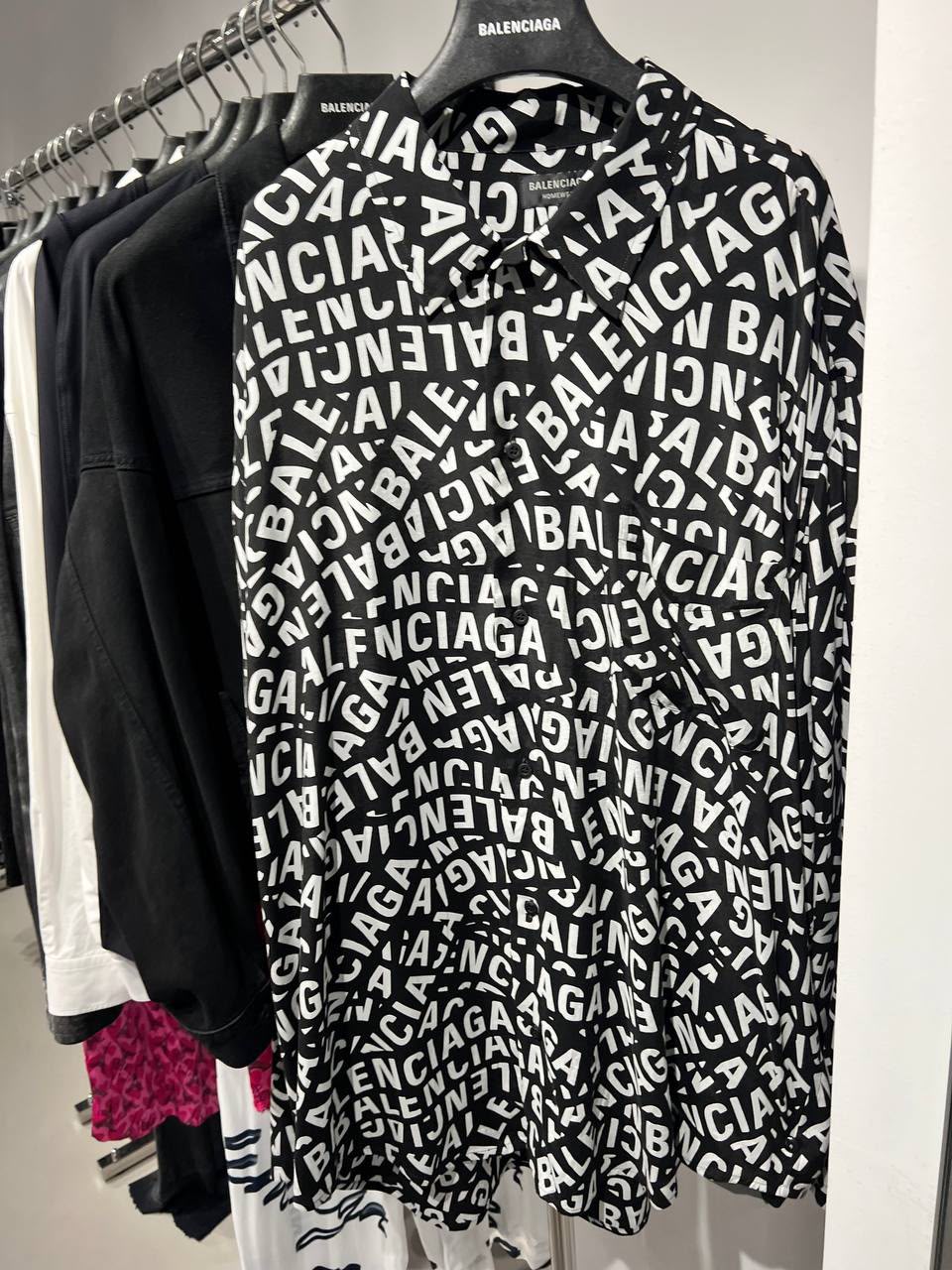 All-Over Logo Print Shirt